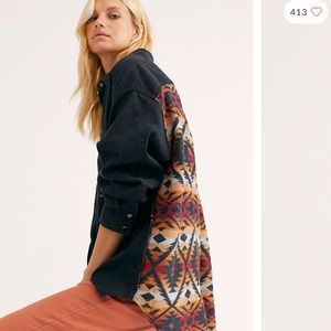 NWT Echo rock tribal print jacket